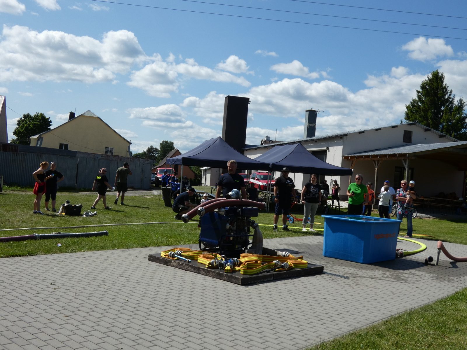 Soutěž hasiči 21.6.2025